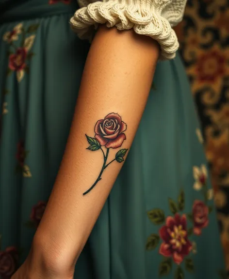 rose tattoos on the