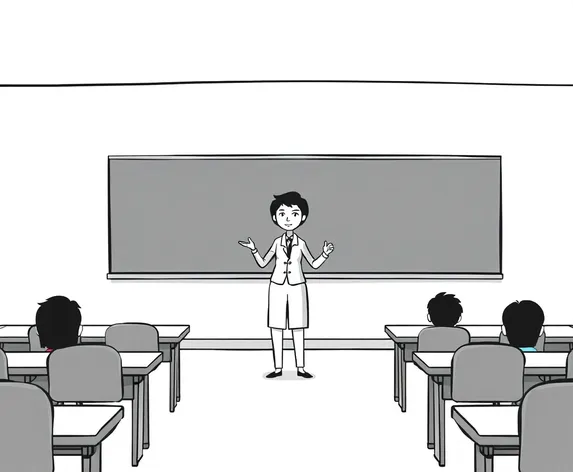 teacher standing in front