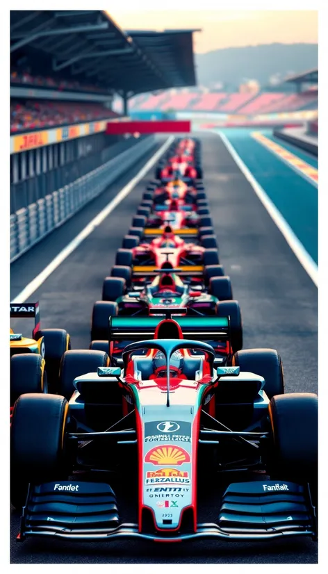 f1 starting grid