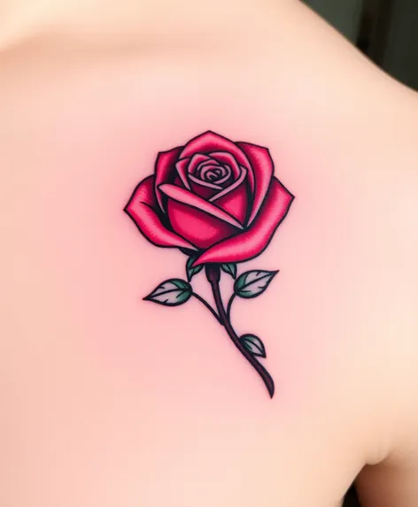 rose symbol tattoo