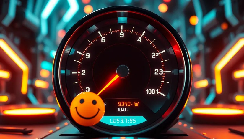 smiley faces guage meter