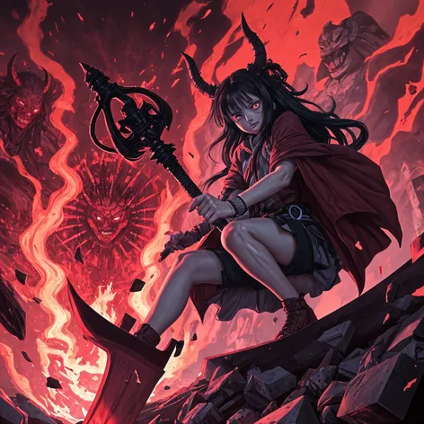 Nezuko demon slayer excavator