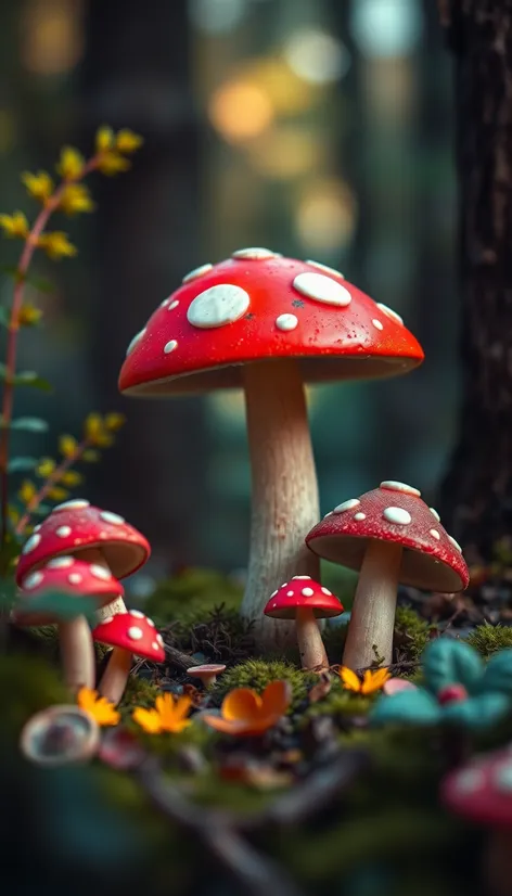 cute mushroom wallpaper