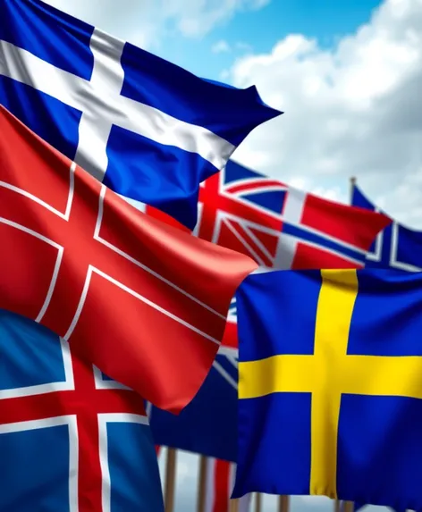 scandinavian flags