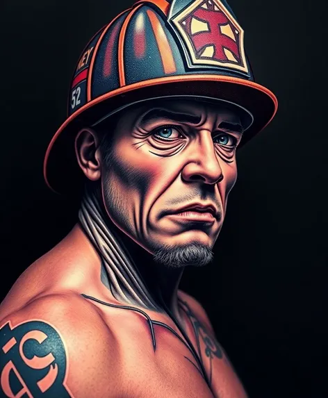 firefighter tattoos