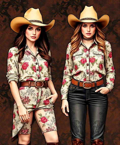 cowboy outfits for women