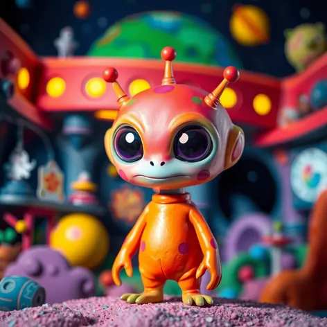 cute alien wallpaper