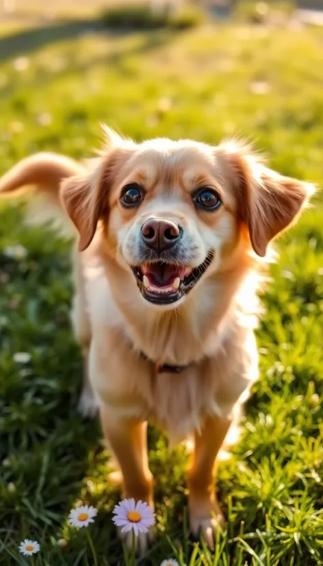 golden retriever and chihuahua