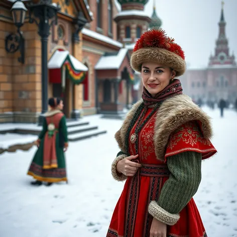 traditional russian outfit