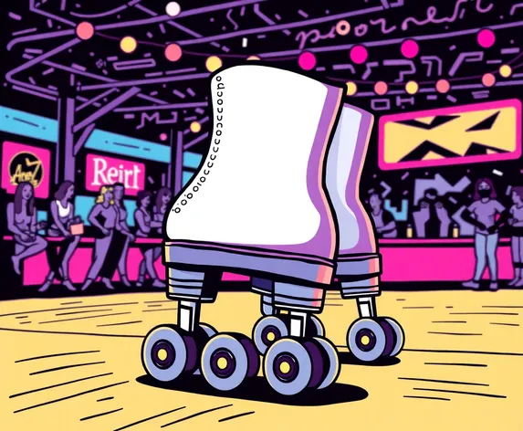 rollerskating clipart view side