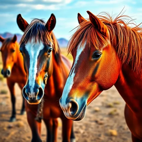 horses with fringe