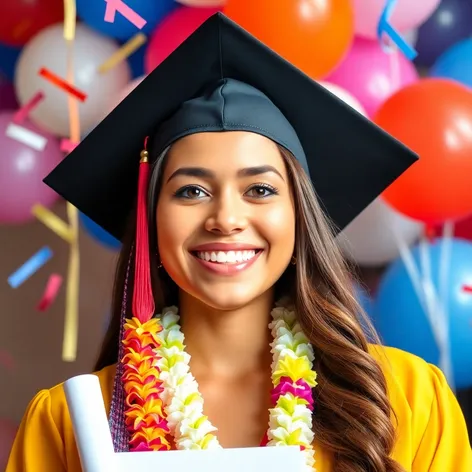 lei for a graduate