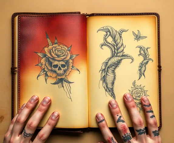 tattoo sketch book