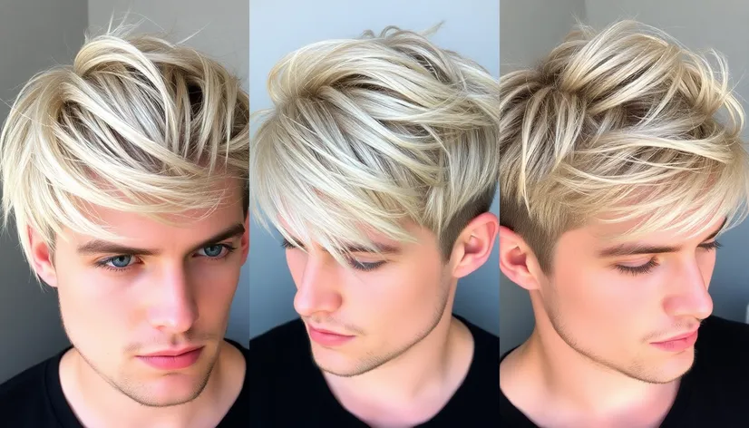 mens hairstyles for blondes