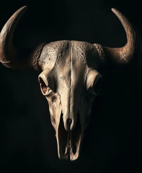 buffalo skull