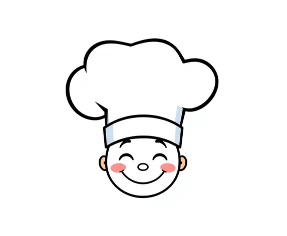 chef hat cartoon