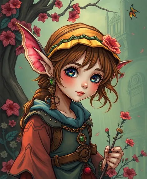 female halfling art