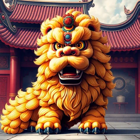 chinese lion dog