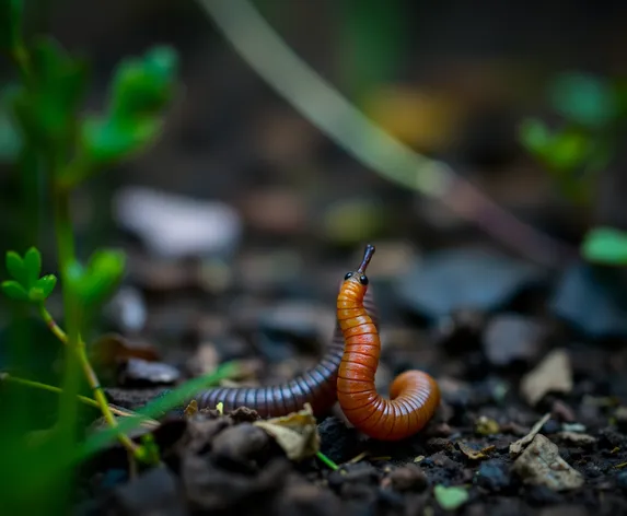 worm in shot