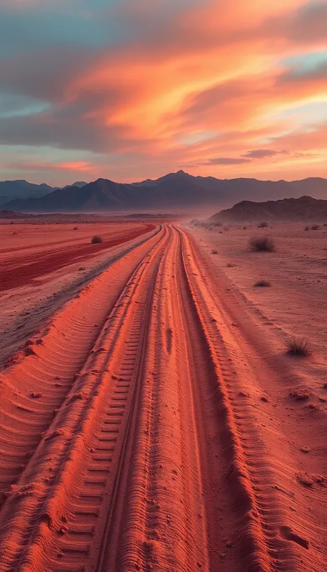 tire tracks