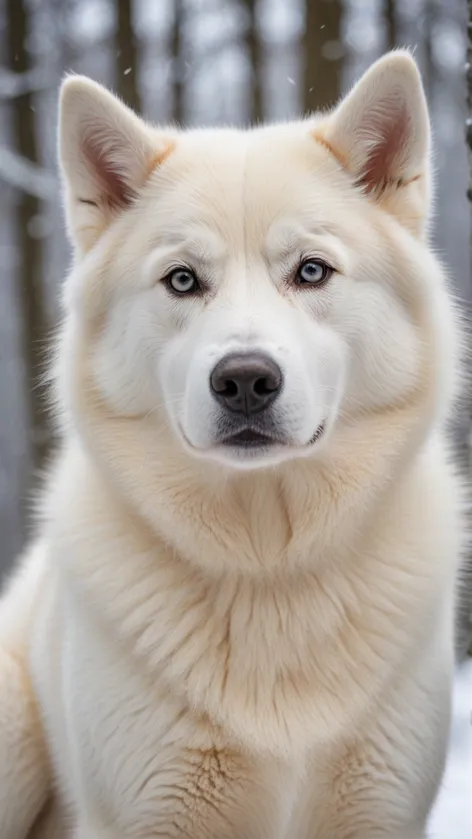 white husky