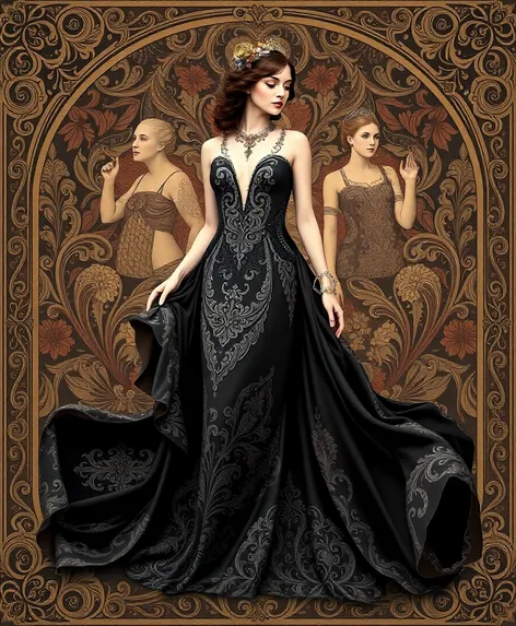 alphonse mucha dress