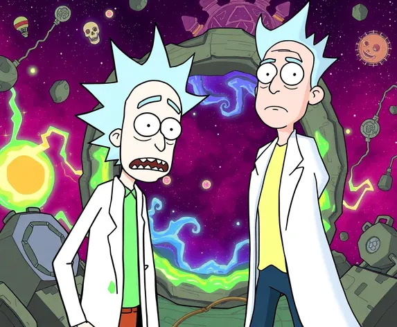 rick and morty art