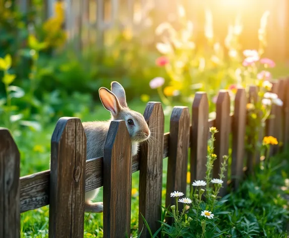 rabbit fence for garden