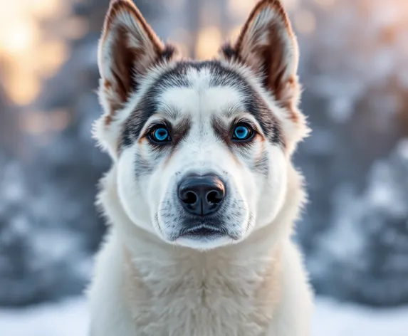 shaved siberian husky