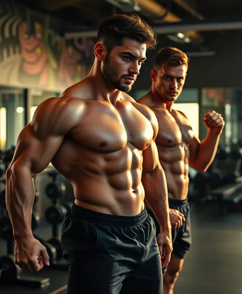 images of muscle men