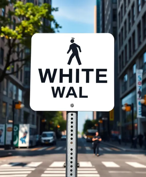 white walk sign png