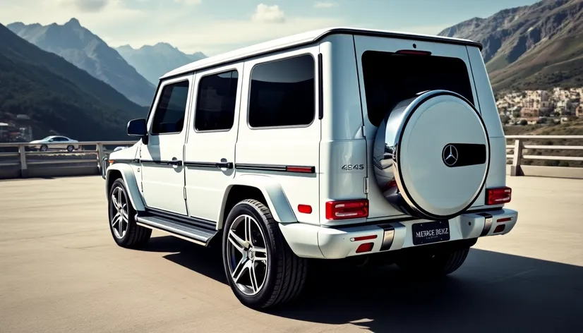 white g wagon