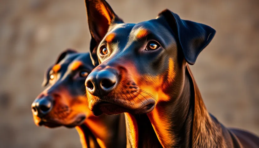 pictures of doberman pinschers