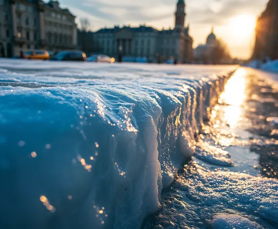 frozen water in berlin