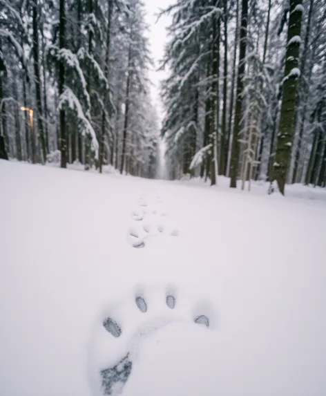 reindeer footprint