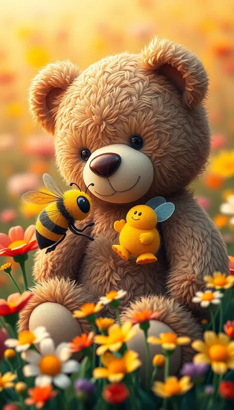 teddy bear bee