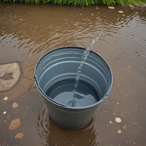 pail of water