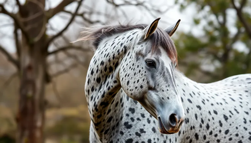 dapple gray horse