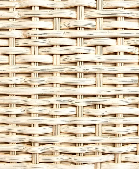 white rattan seamless wicker