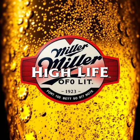 miller high life logo