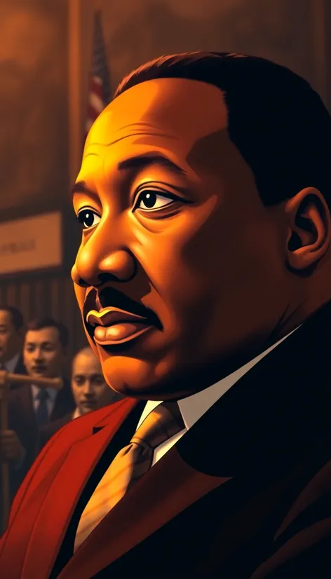 martin luther king drawing