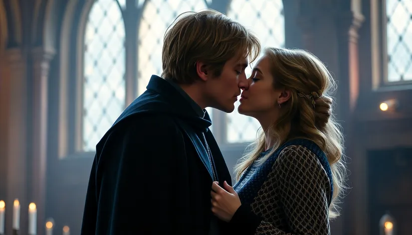 hermione and malfoy kiss