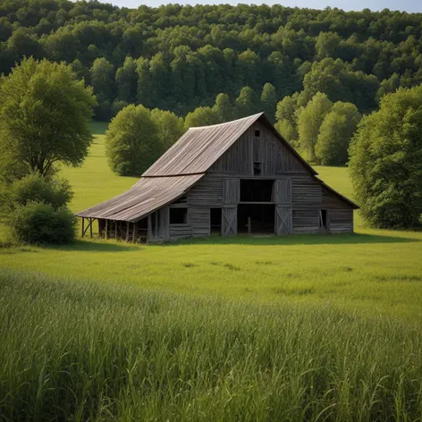 old barns