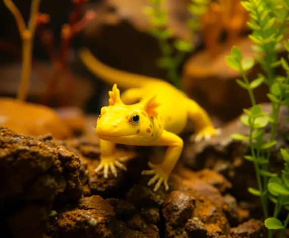 yellow axolotl