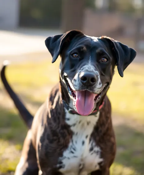 great dane and lab