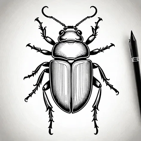 beetle tattoo