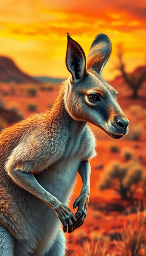 strong kangaroo