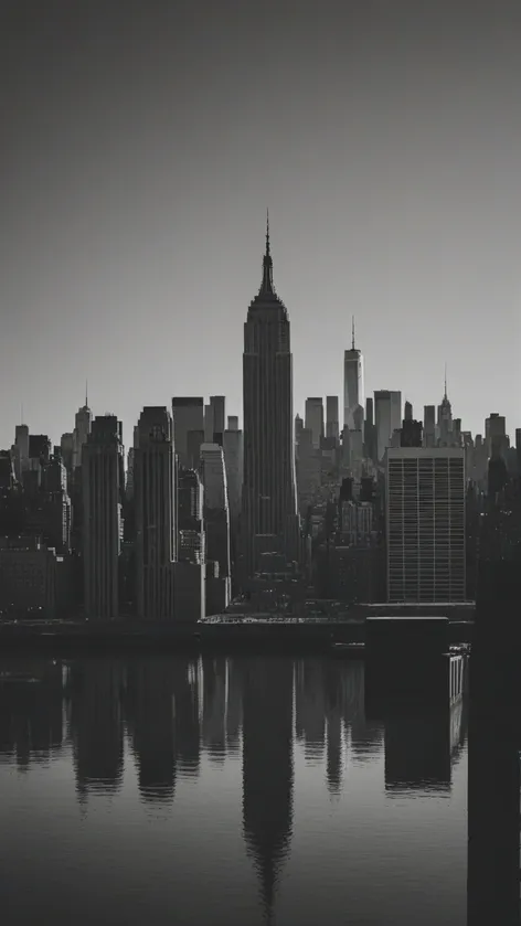 nyc skyline silhouette