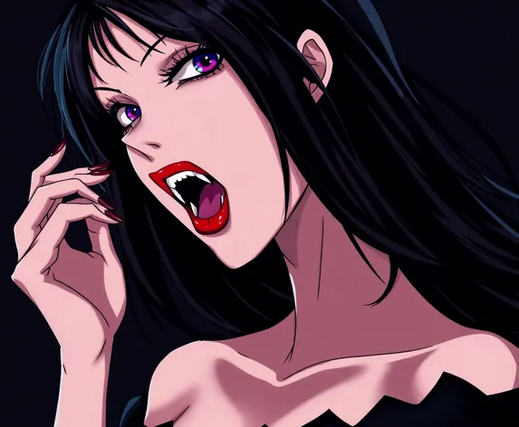 anime vampire woman