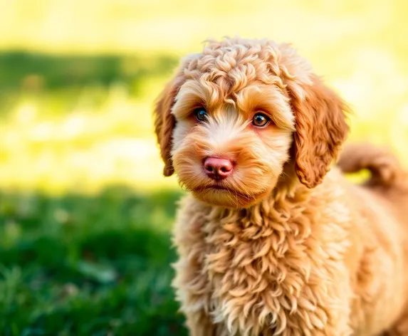 red mini goldendoodle